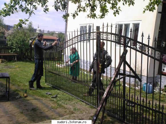 sudor fierar caut de munca in domeniul metalice porti garduri balustrade fier si fier forjat in tara