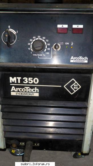 Vand aparat sudura mig/mag ArcoTech MT 350 - clauhcm - ANUNTURI VANZARE - CUMPARARE APARATE SI ECHIPAMENTE DE SUDURA