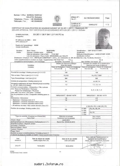 sudori pt Olanda - sunt interesat si autoriza - OFERTE LOCURI DE MUNCA PENTRU SUDORI IN TARA SI IN STRAINATATE