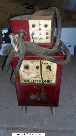 vand aparat mig/mag WeldTronic Mod. 400 - clauhcm - ANUNTURI VANZARE - CUMPARARE APARATE SI ECHIPAMENTE DE SUDURA